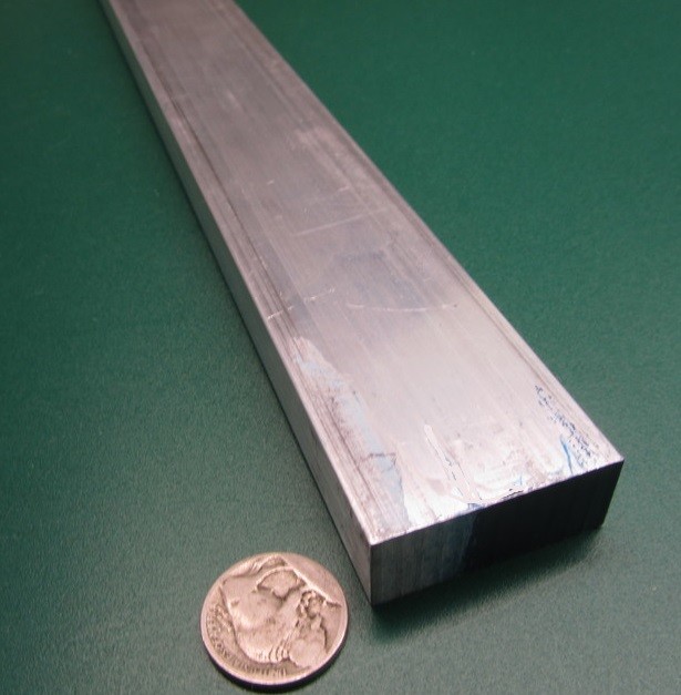 6061 T651 Aluminum Bar, 5/8″ (.625″) Thick x 1 1/2″ Wide x 12″ Length