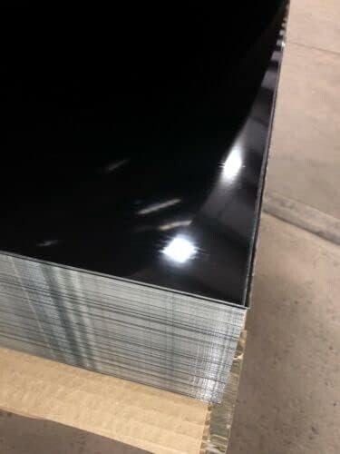 Black Trailer Skin Panel, .032 x 49″ x 96″ – 1 PC