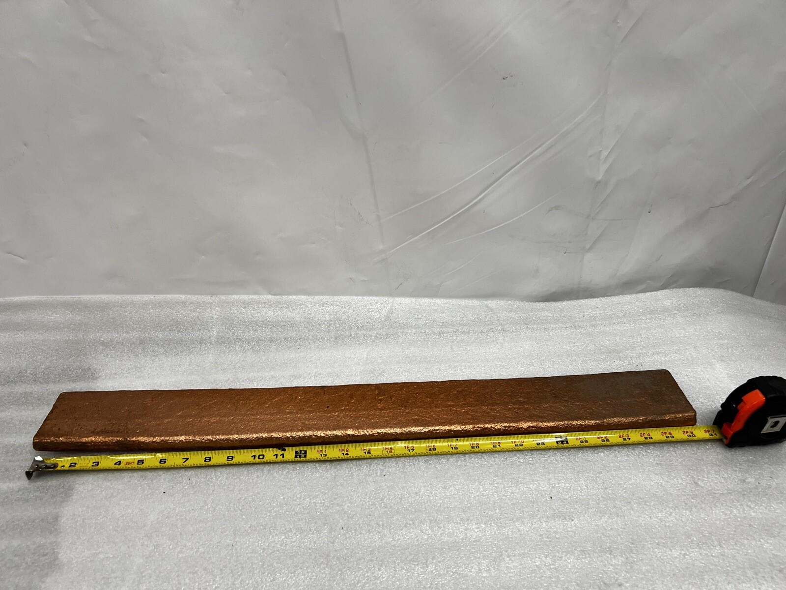 Pure Copper Anode min. 99.99 Approx. 3/4″thick x 3-1/2″ wide x 30″ long