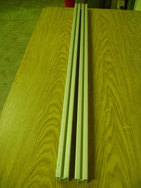 1.5″ X 1.5″ 80/20 T-SLOT ALUMINUM EXTRUSION 1.5″ X 1.5″ X 45″ Lot of 2