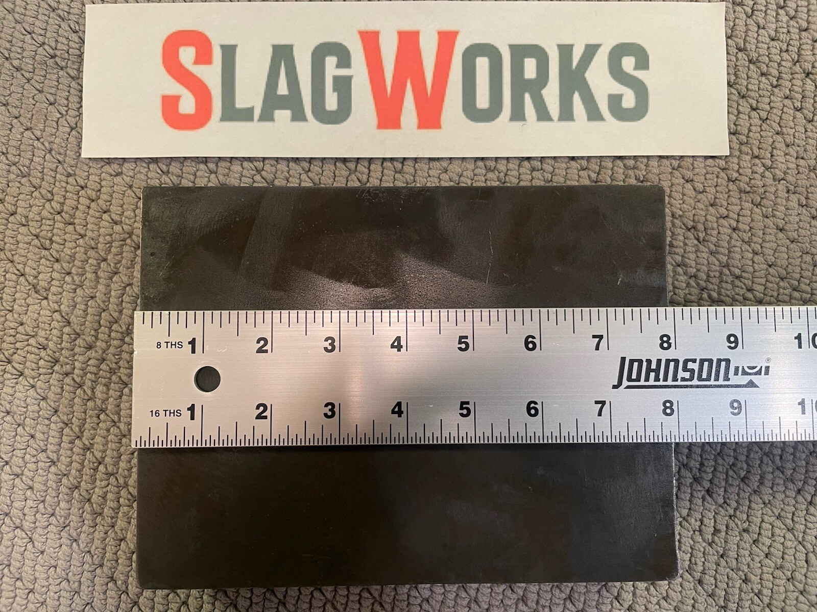 1/8x6x8 inch steel plate 6”x8” A36 Hot Roll Flat .125″ Thick