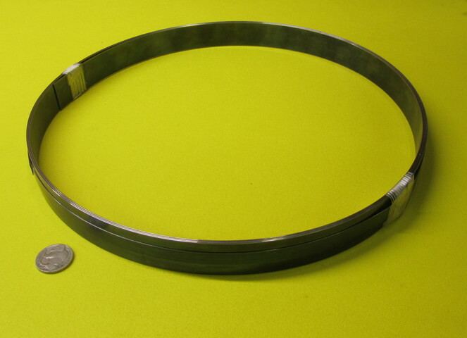 Blue Tempered Spring Steel Shim 0.025″ Thick x 1.00″ Width x 120″ Length