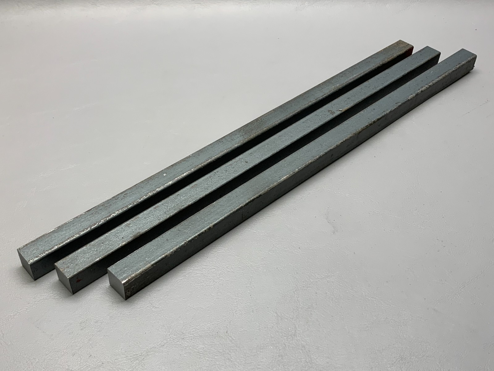 1/2″ Hardy Blacksmith Welding Steel 12″ Long Square Bar Metal Stock A36 Lot of 3