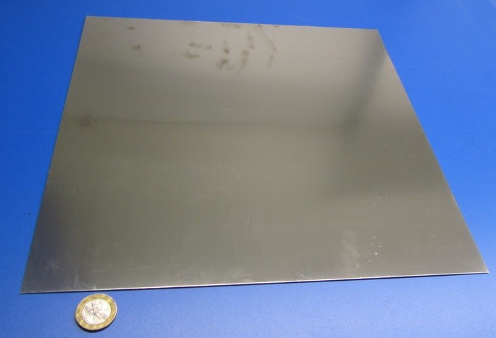 301 Stainless Steel Sheet Shim, .008″ (+/-.0004″) x 12.0″ Width x 12″ Length