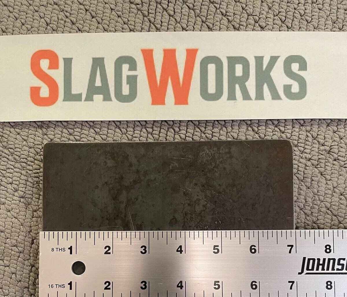 3/4x3x7 inch steel plate 3”x7” A36 Hot Roll Flat .75″ Thick