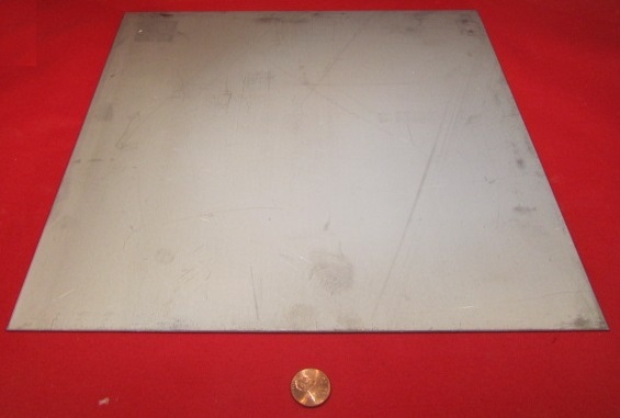321 Weldable Stainless Steel Sheet, .050″ Thick x 12″ Wide x 12″ Length, 1 Unit