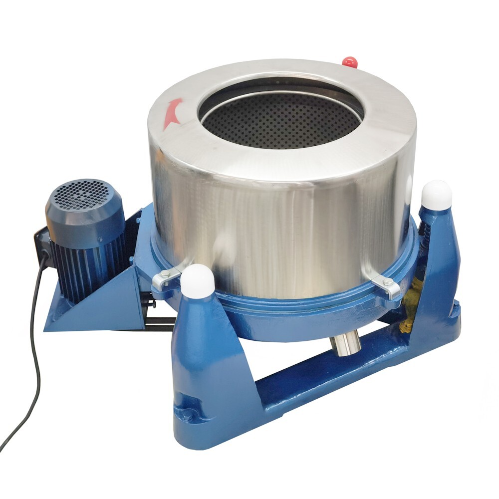 220V Lab Scrap Oil Thrower Stainless Steel Food Dehydrator Centrifugal Dryer