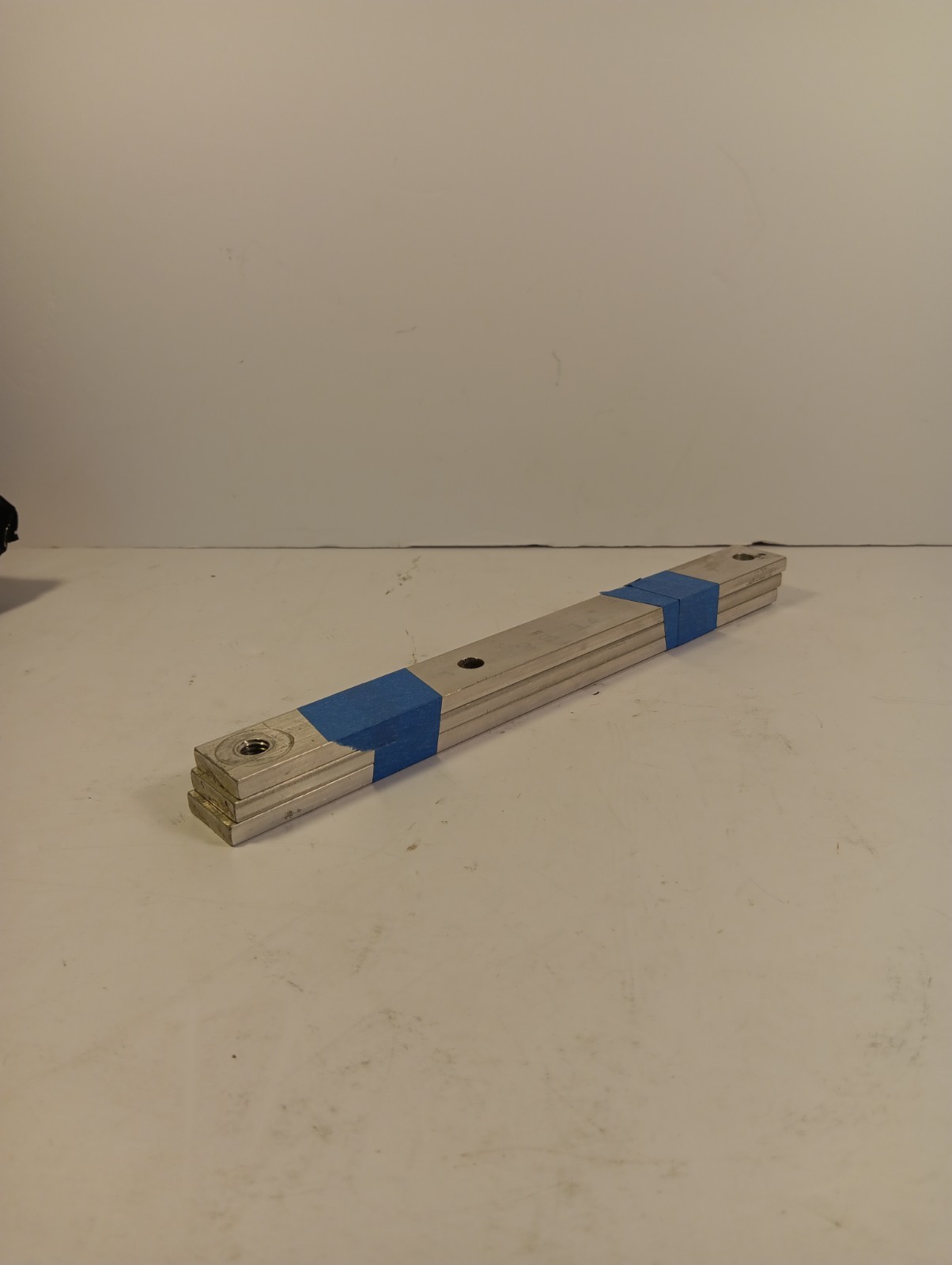 Lot of 3, 1/4″ X 1″ X10″ Aluminum Flat Bar w/ holes in all the right places