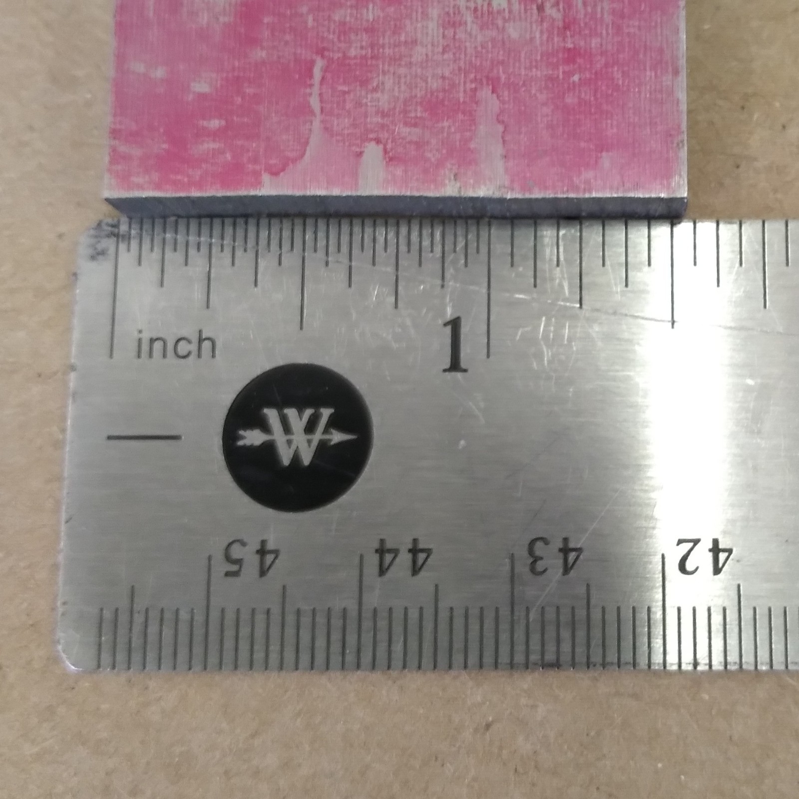 TOOL STEEL SHEET 15/64″ x 1-1/2″ X 7-3/4″ FLAT GROUND STEEL OIL HARDENING