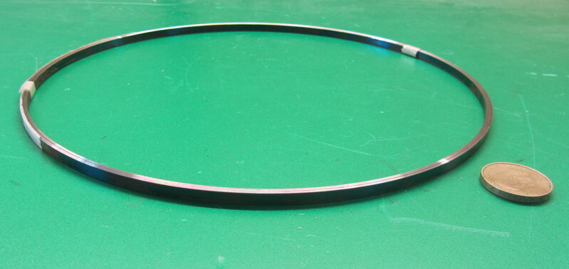 1095 Hard Blue Tempered Spring Steel Shim .012″ Thick x .187″ Wide x 25 Ft Long