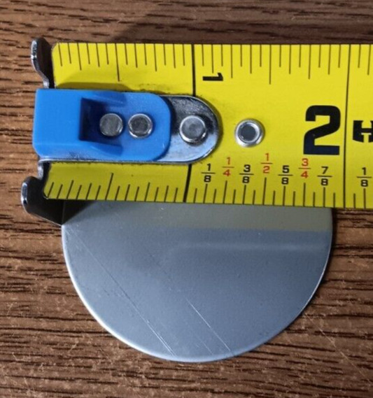 25PCS SS316 16GA (.063″) 2B CIRCLES, 1-15/16″ DIA, SCRAP, WELDING, CRAFTS