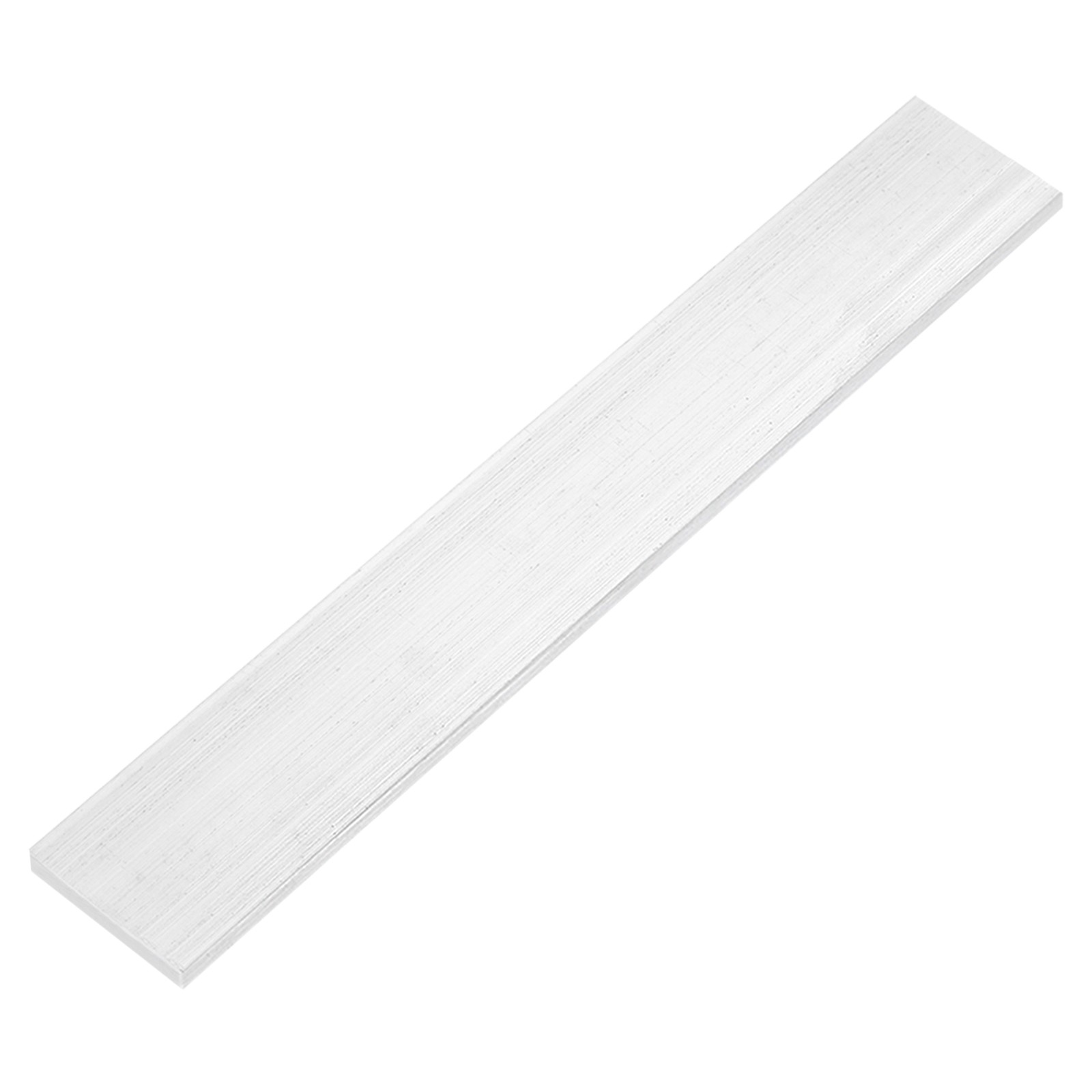Square 6063 Aluminum Flat Bar, 5/32″ Thickness 1-9/16″ Width 12″ Length