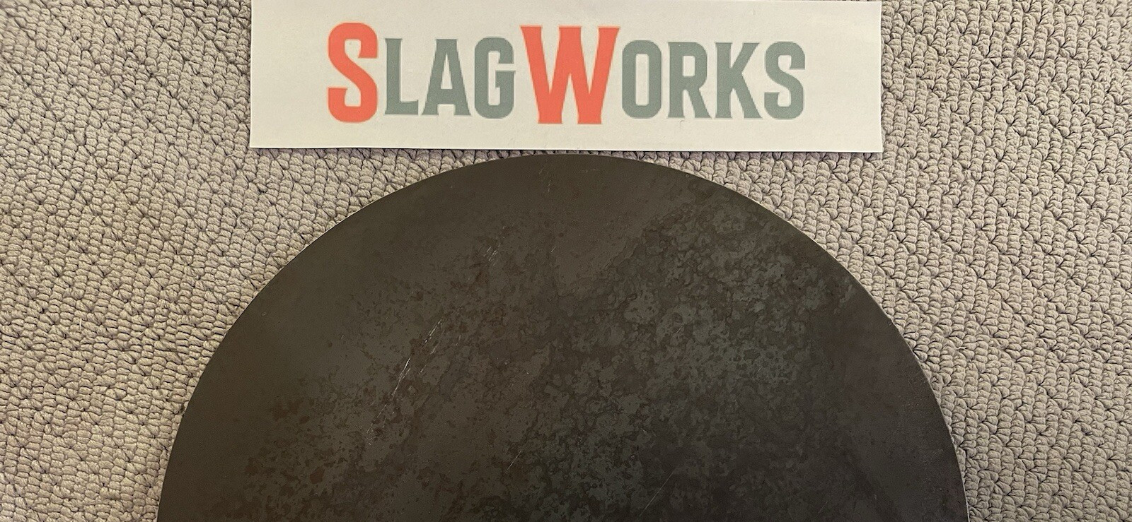 12.75 inch disc 1/4 inch thick steel plate 1/4”x12.75” disc A36 .25 Thick