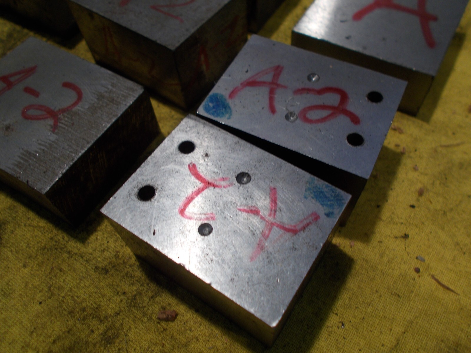 10 lb LOT A-2 TOOL STEEL BAR machine shop die flat bar A2 stock VARIOUS SIZES