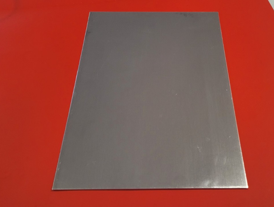 1/16″ 0.063″ 1100-H14 Aluminum Commercial Grade Sheet Metal, Plate. 9 1/2” x 14″
