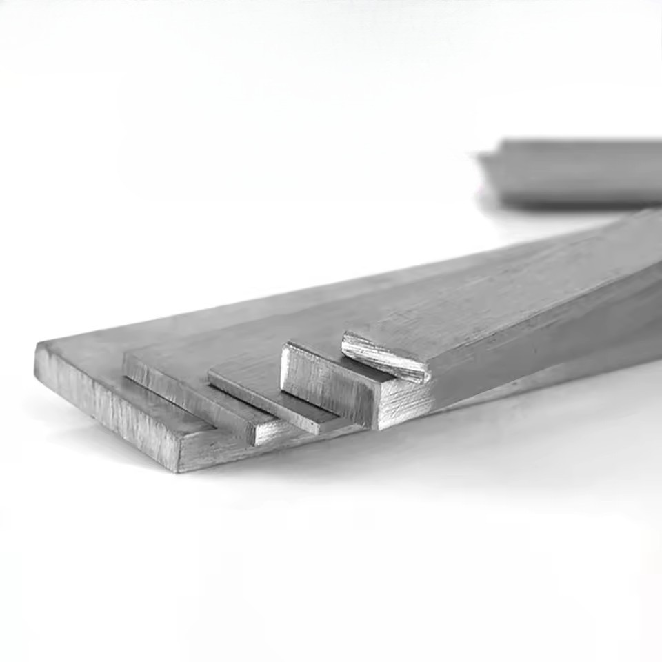 304 Stainless Steel Flat Bar Metal Plate Strip 10-50mm Width 100-500mm Length
