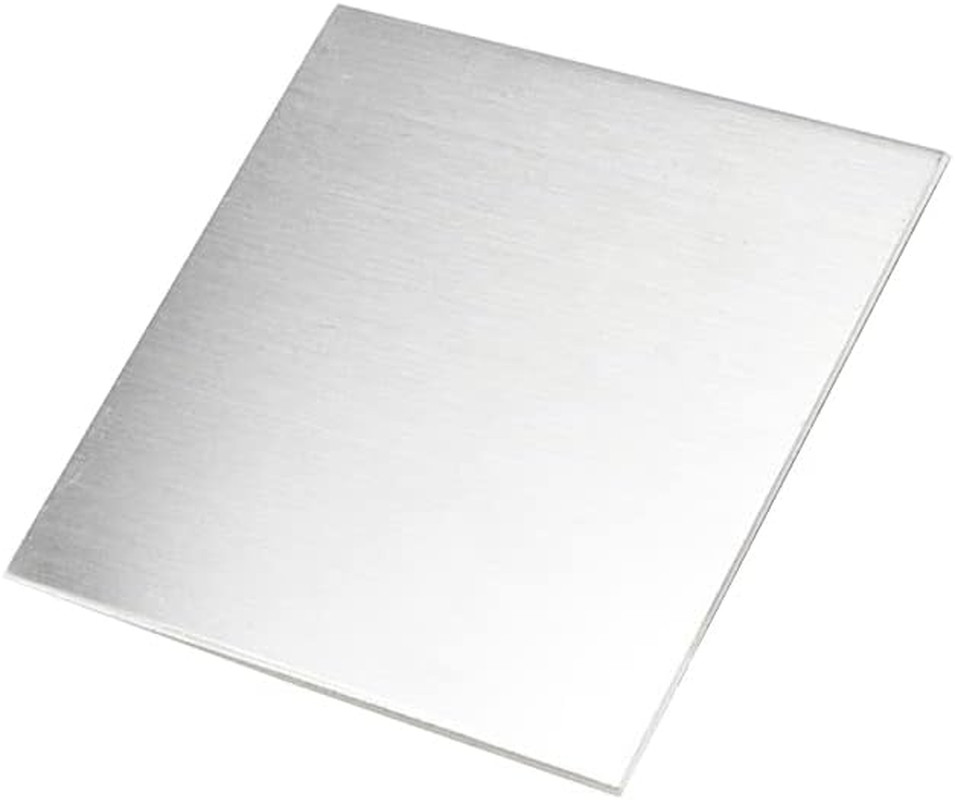 304 Stainless Steel Sheet, Metal Sheet for Crafting, Brushed Finish Flat Sheets