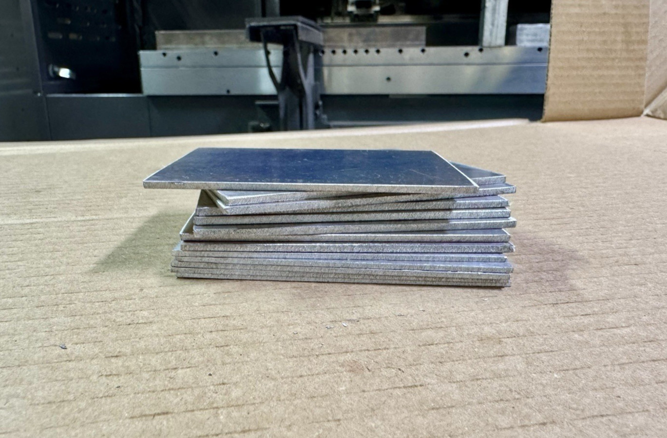13 Gauge Aluminum Rectangle Plate – 3” x 4” – Plasma Cut Metal