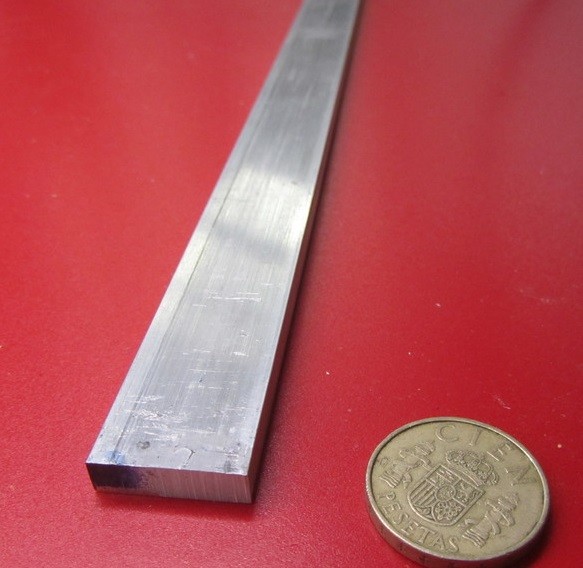 6061 T651 Aluminum Bar, 1/4″ (.250″) Thick x 3/4″ Wide x 60″ Length