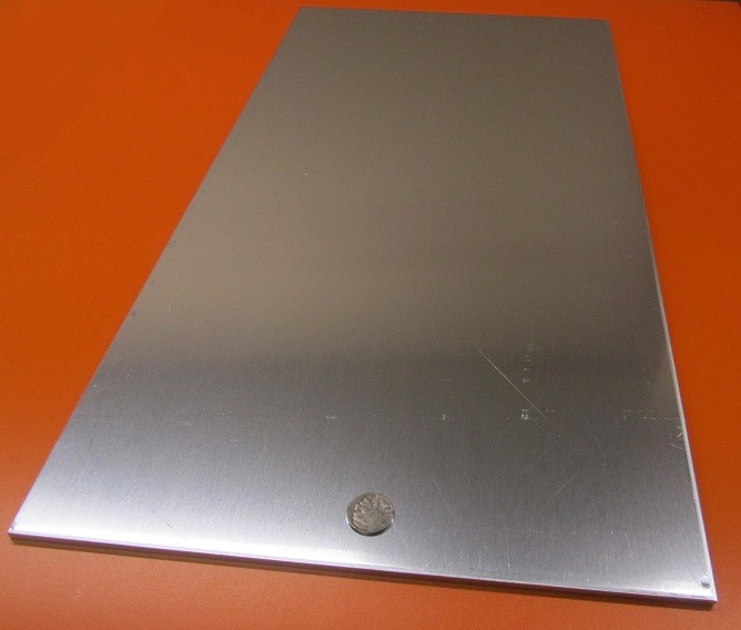 2024 Aluminum Sheet, T3, .190″ Thick x 12.0″ Width x 24.0″ Length