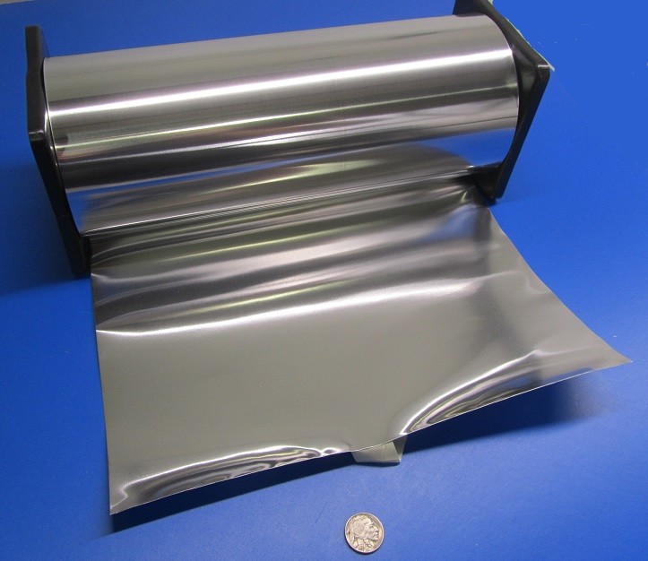 1100 Aluminum Foil (O) .010″ Thick x 12″ Wide x 50 Feet Long Roll