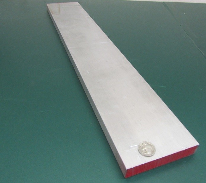 2024 T651 Aluminum Bar, 3/4″ (.750″) Thick x 4.0″ Wide x 36″ Length, 1 pc