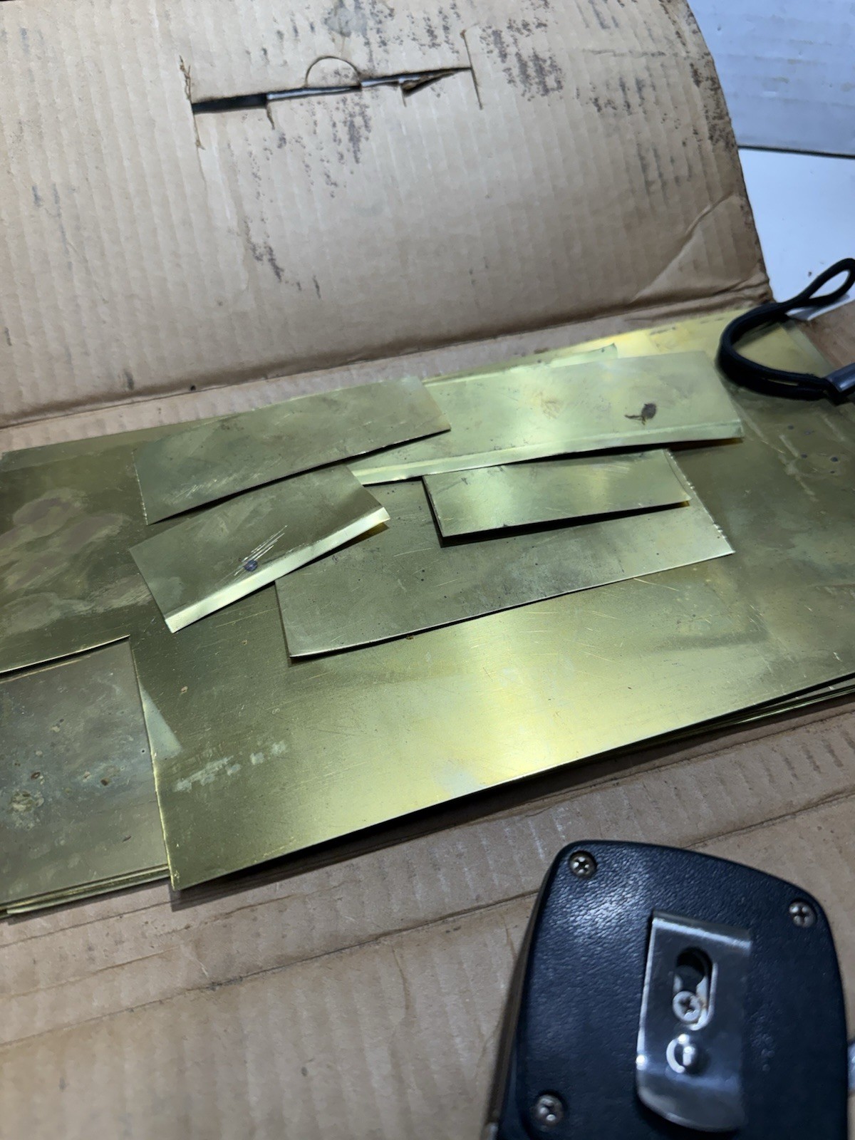 Precision Brand Brass Shim Assortment 17SF15 – 15 Sizes 6”x12” Sheets USA