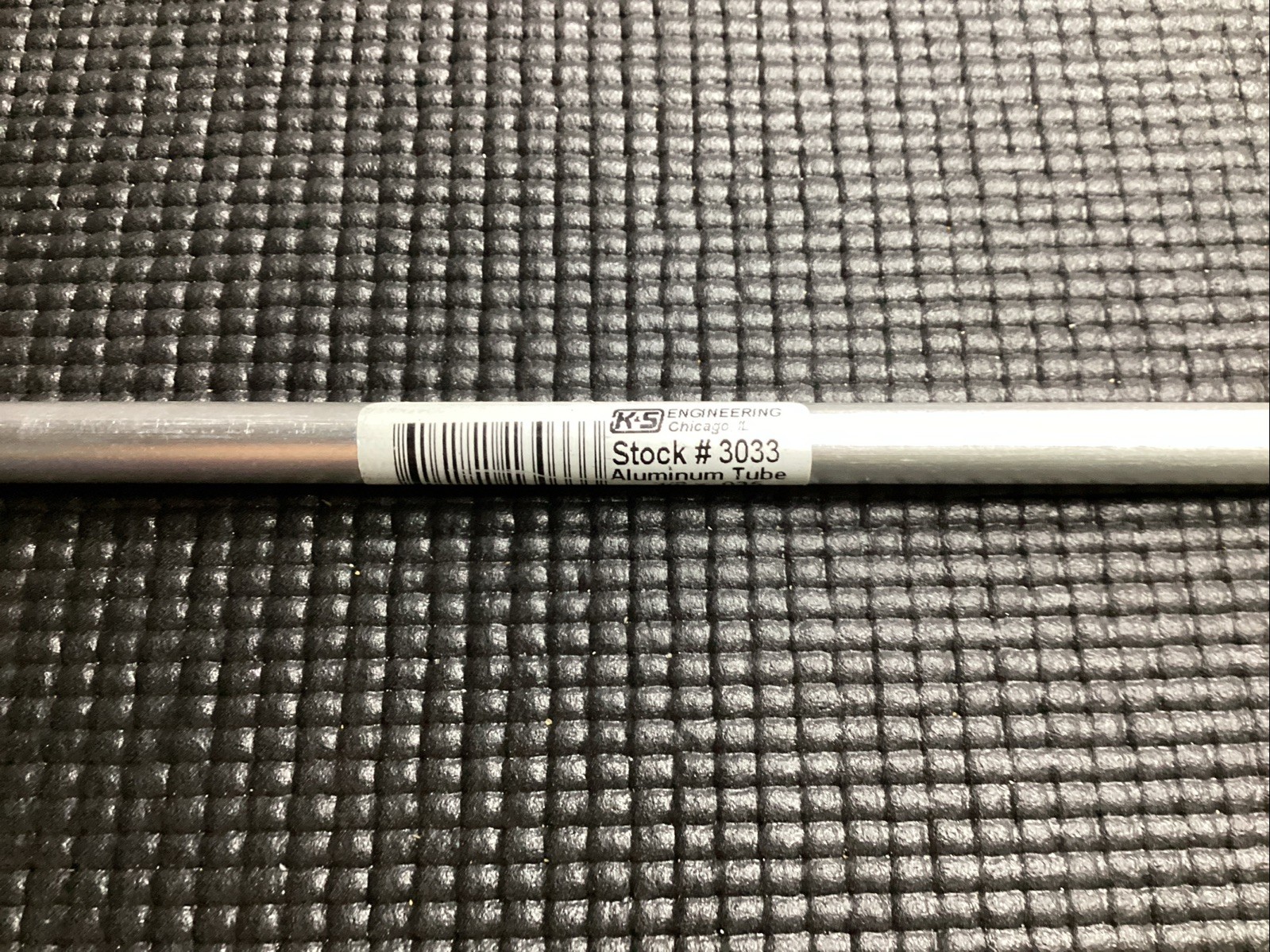K&S Engineering Aluminum Rod Stock 3/8 x .035 – 9.53mm X .889mm #3033 – New