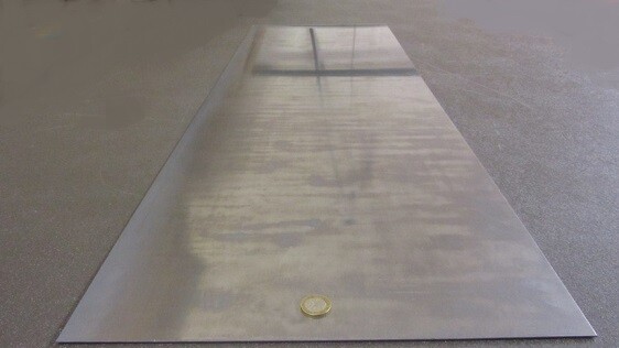 Spring Steel Annealed Sheet 0.050″ Thick x 15.0″ Wide x 48″ Length