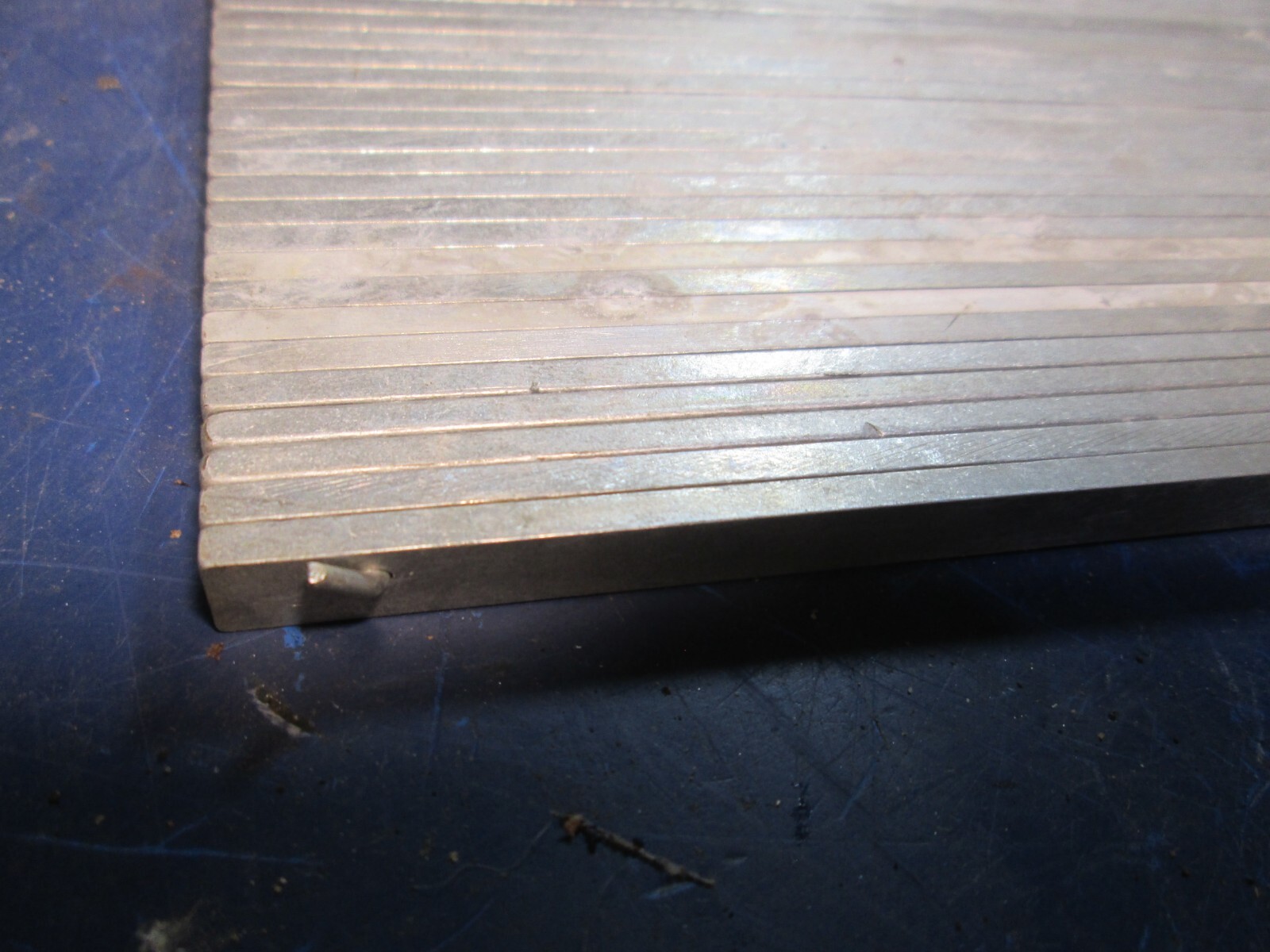 aluminum bar stock .12″ X .3″ x 9 1/4″ Long (48) pieces, read description