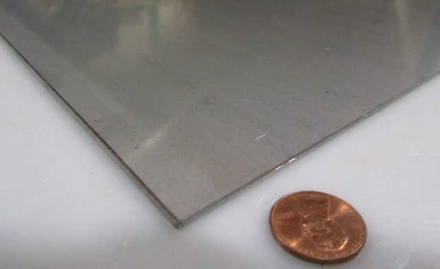 410 Stainless Steel Sheet, .060″ Thick x 12″ Wide x 24″ Length, 1 Unit