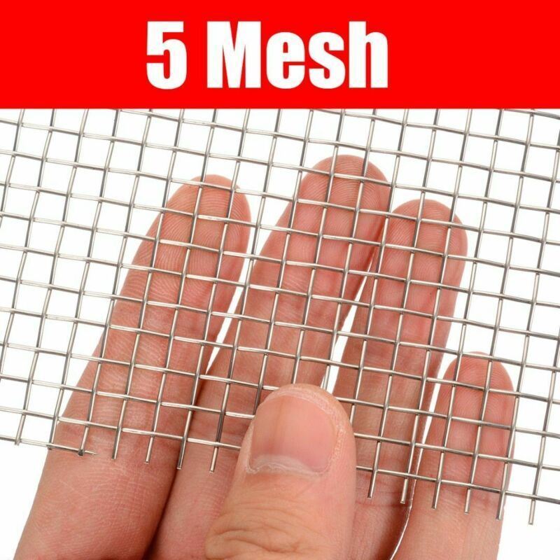 Titanium Grade 5 Woven 5-200 Mesh Wire Fabric Grid 3.7165 R56400 Filter Filtrati