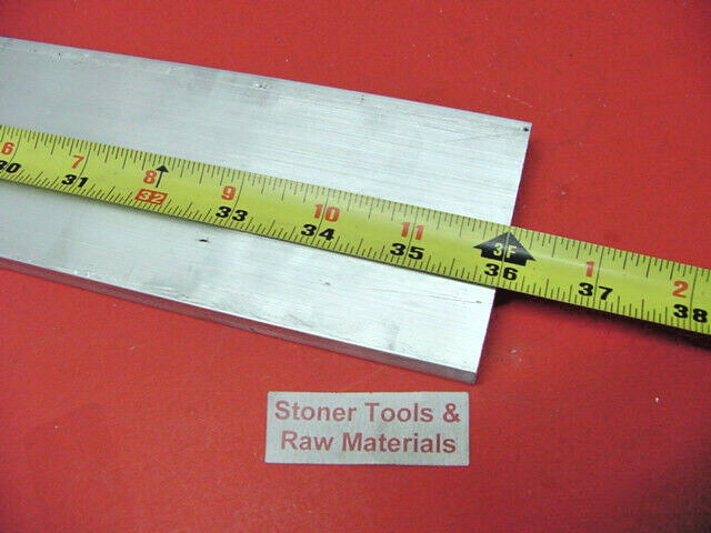 1″ X 3-1/2″ ALUMINUM 6061 FLAT BAR 36″ long T6511 Solid Extruded Mill Stock New