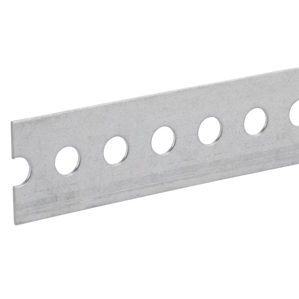 Everbilt Perforated Steel Flat Bar 1-3/8in x 3ft 16 Gauge Zinc Plated Brace