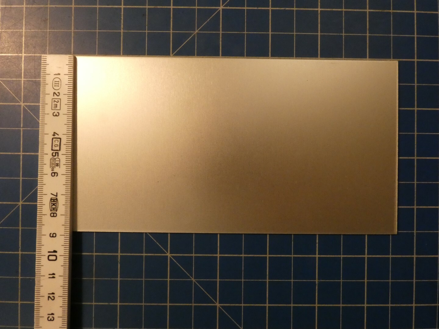 5pcs Aluminium Plate 160mm x 90mm 2mm Thick / Plates Aluminium Lining Sheet W-2024