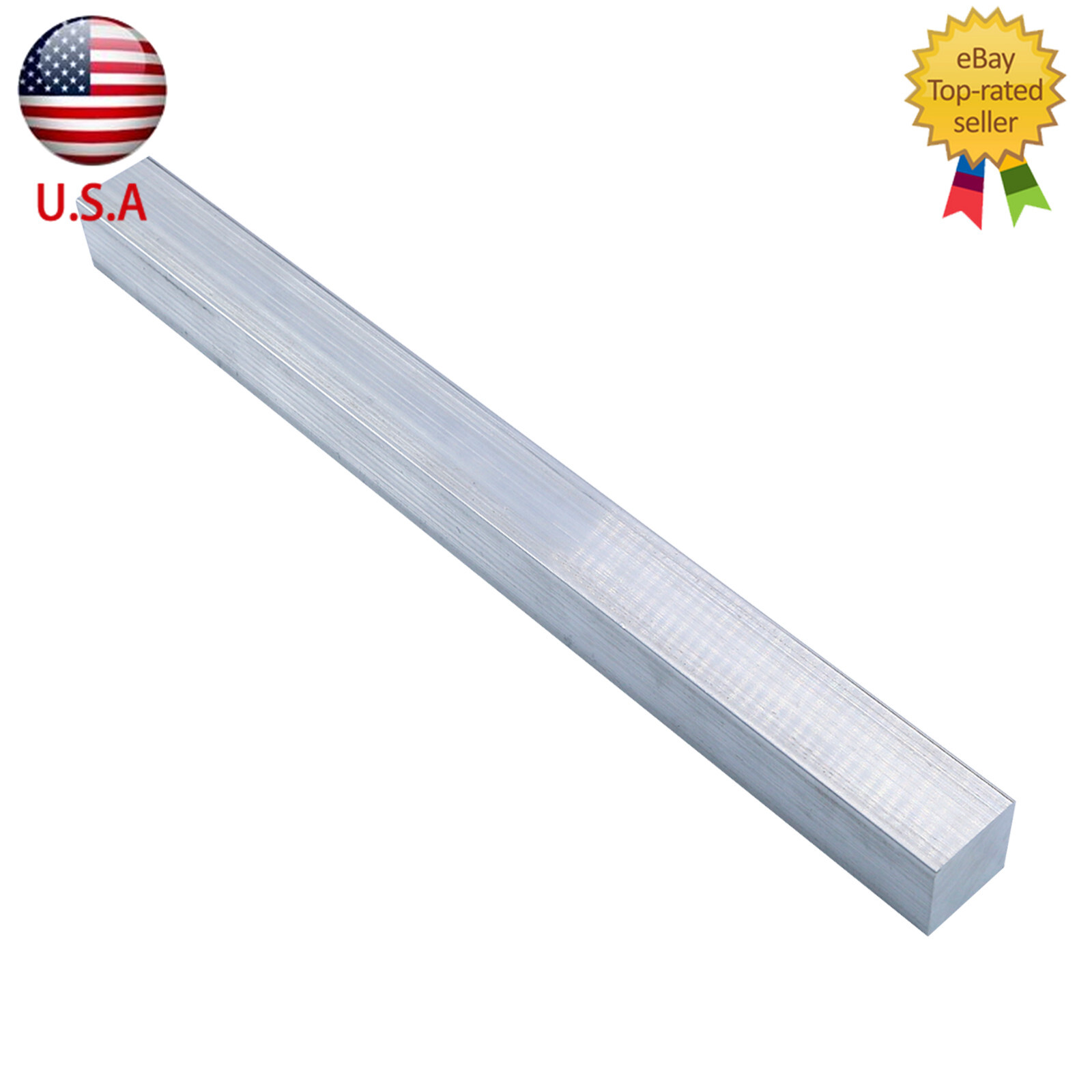 USA T6061 Aluminum Flat Plate Sheet Flat Stock Length 300mm Width 25mm Thick25mm