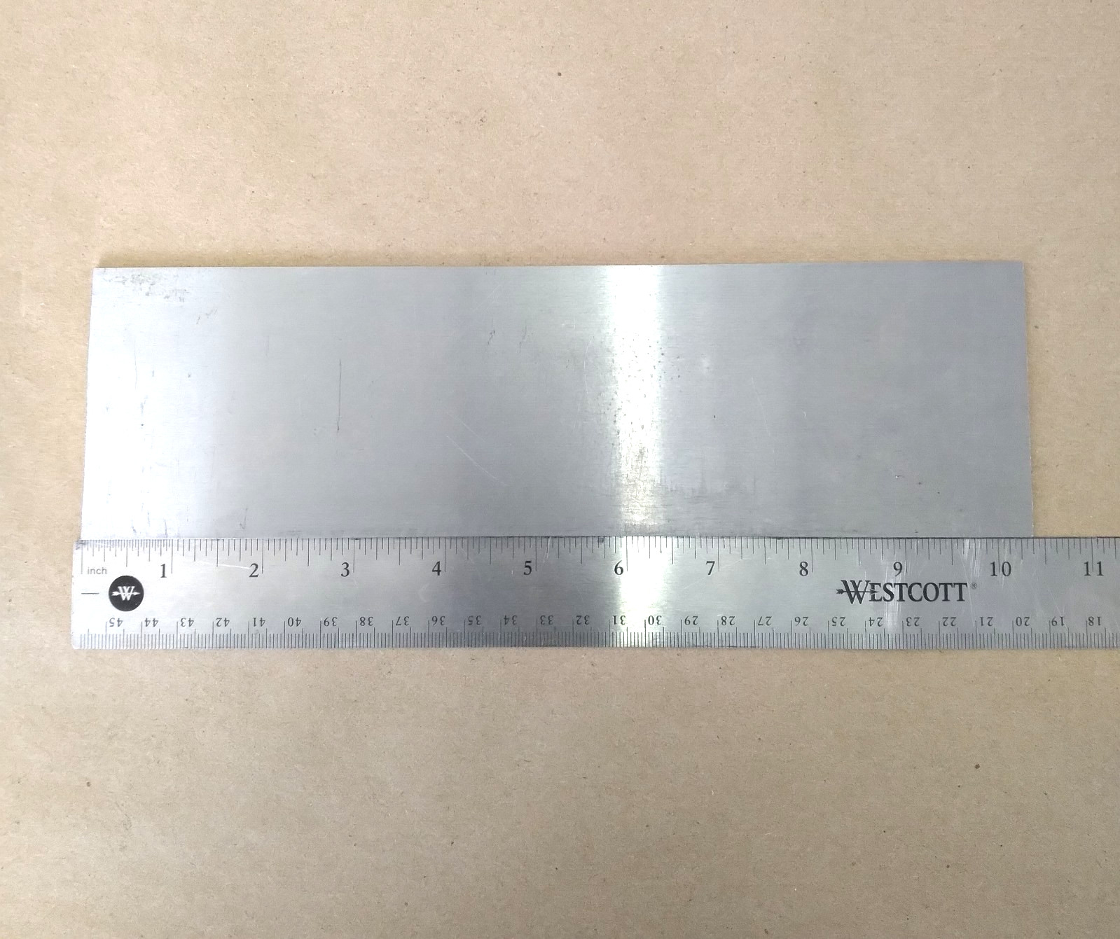 TOOL STEEL SHEET 5/64″ FLAT GROUND STEEL, LOT OF 4 VARIOUS LENGTH & WIDTH