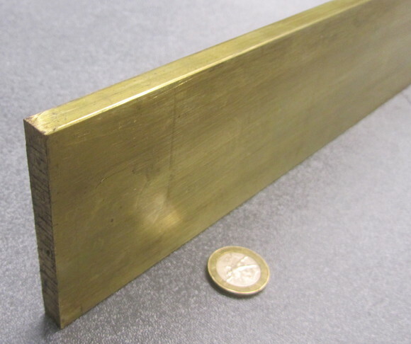360 Brass Flat Bar 3/8″ Thick x 2.0″ Wide x 24.0″ Length