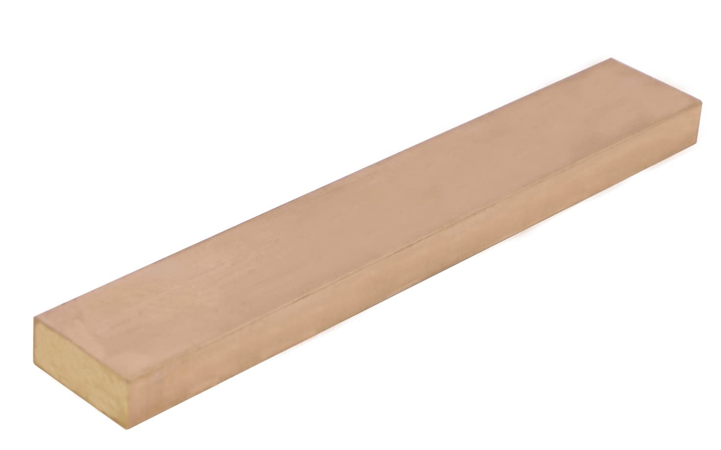 3/8 x 1 Inch C360 Brass Flat Bar 6 Inch Long Solid .4 Mill Stock Plate Solid