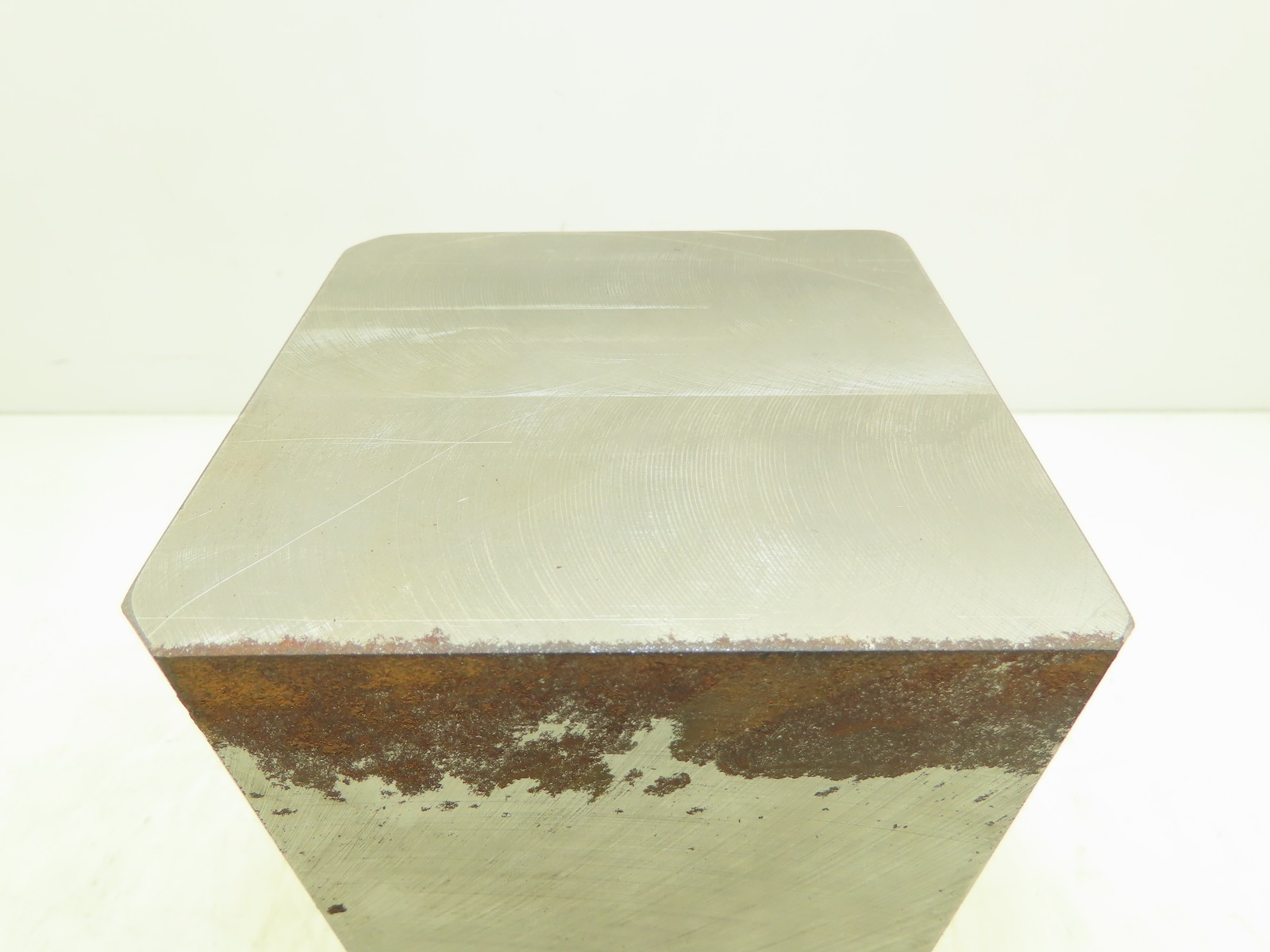 4140/4142 Alloy Steel Precision Ground Flat Bar 4″x 4-1/4″x 9-5/8″ Beveled 46lbs