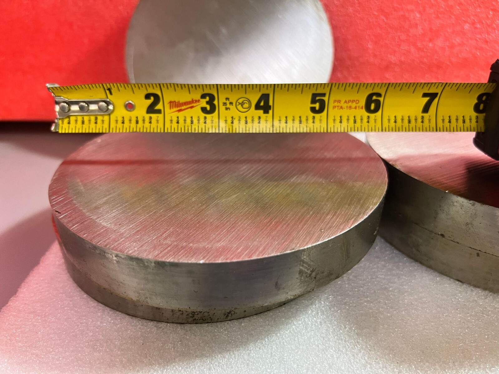 LOT of 5 304 SST Stainless Steel Alloy 6”x 7/8” Block 35 Pounds