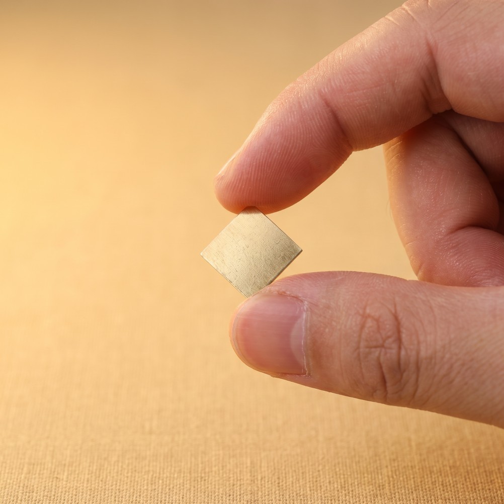 100pcs Brass Sheets for Physics Conductive Science Projects Zinc Copper Fruit