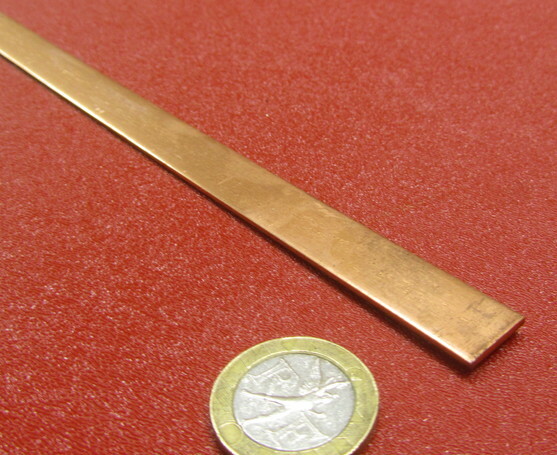 110 Copper Bar H02, 1/16″ Thick x 1/2″ Wide x 24 Inch Length