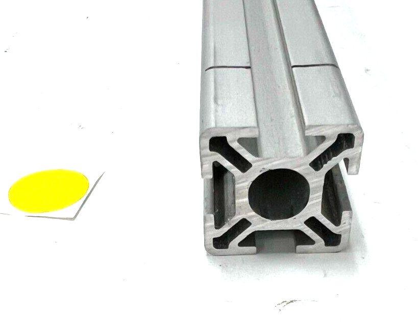 80/20 T-SLOT ALUMINUM EXTRUSION 1-1/8″ x 1-1/8″ LENGTH 16-3/4″ LOT OF 2