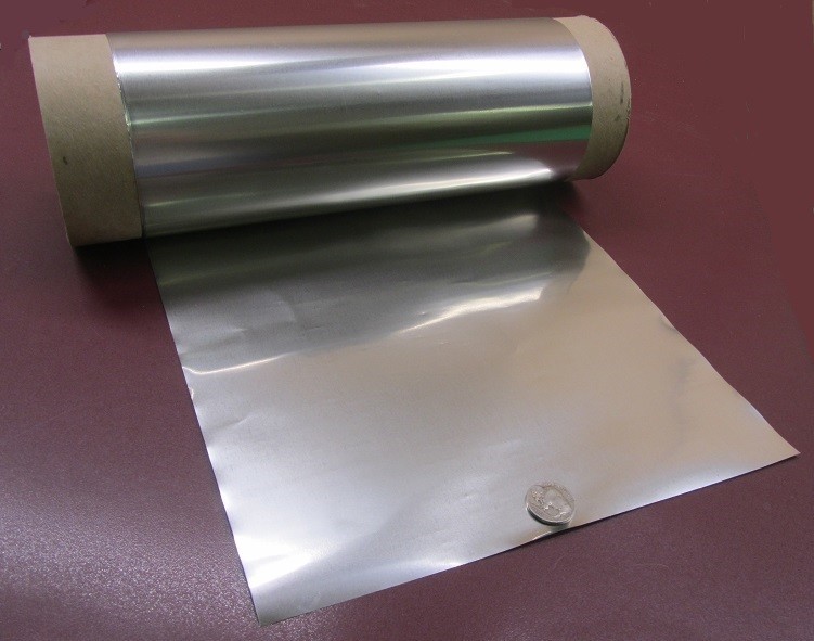 321 Weldable Stainless Steel Foil, .002″ Thick x 10.0″ Wide x 10 Foot Length