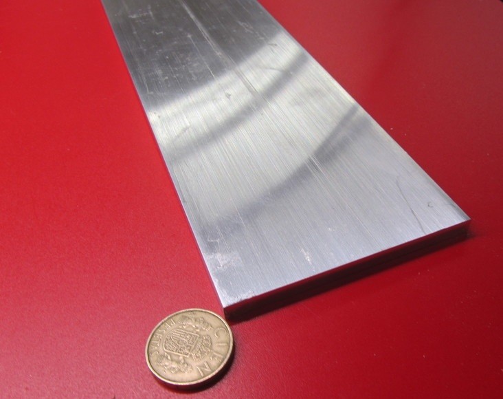 6061 T651 Aluminum Bar, 1/4″ (.250″) Thick x 3.50″ Wide x 60″ Length