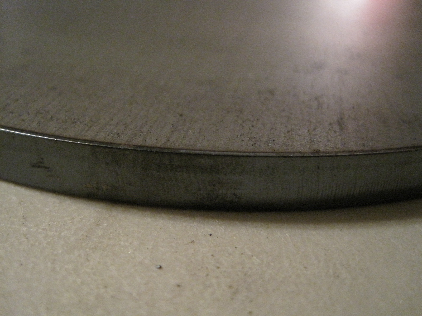 1/8″ Thick (11ga) Round Steel Plate, 5.5″ Diameter, Round, Circle