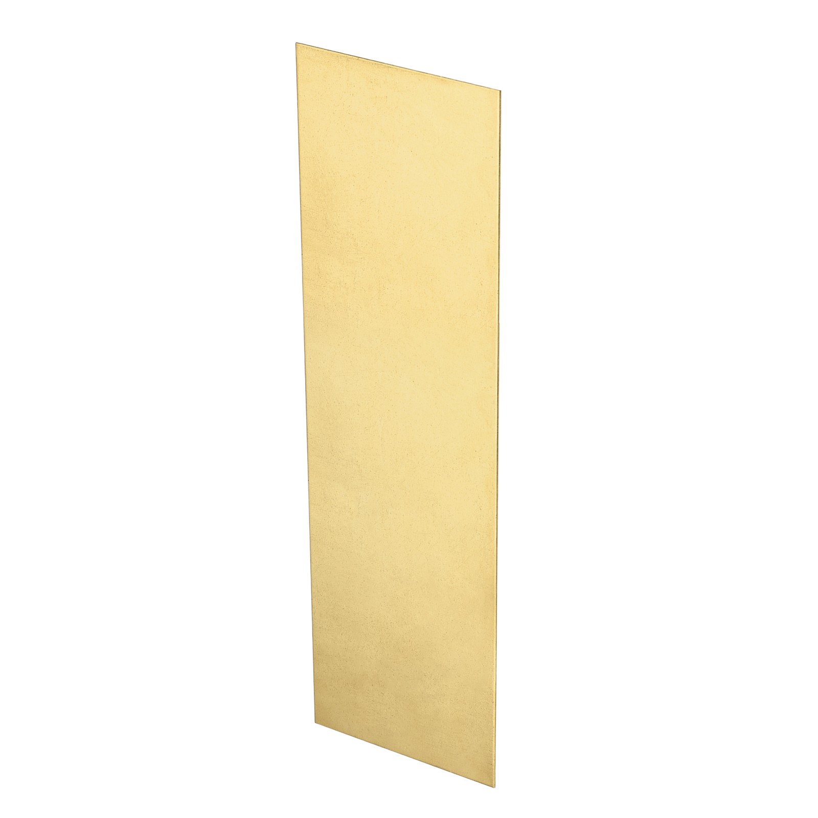 H62 Brass Sheet 12″ x 4″ Metal Sheets 0.02″ T Brass Plates for Industry