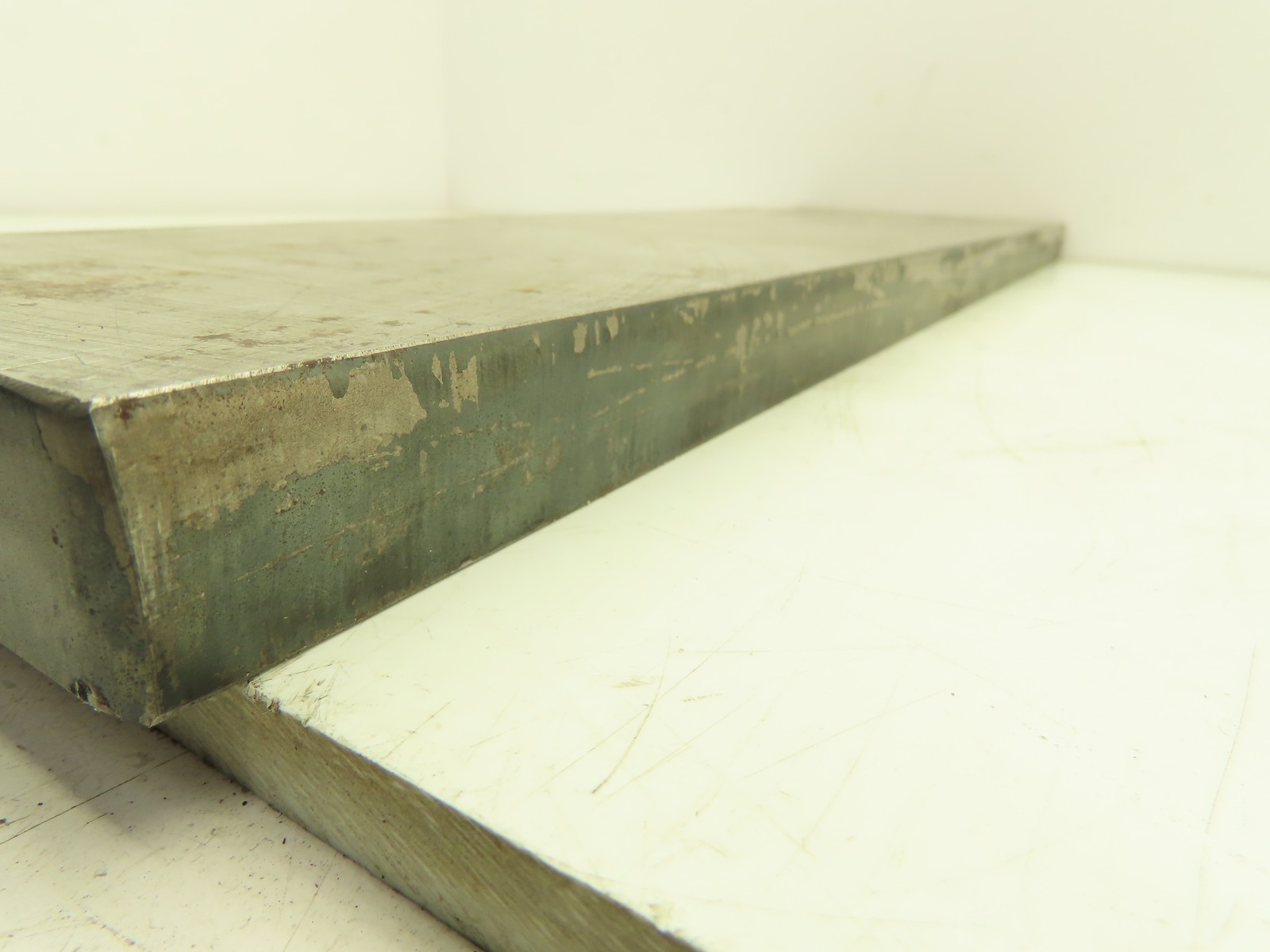 Machining Steel Flat Ground Bar Stock 1″ Thick x 25.5″L 5″ to 8″ Angled Width