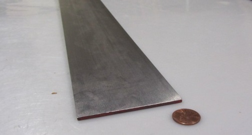 O1 Tool Steel Ground Bar 1/8″ (+/-.001″) Thick x 3″ Wide x 36″ Length